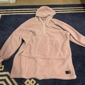 Quarter-Zip Hooded "Comfy" Styled Sweatshirt